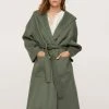 Mango Klassischer Mantel - Vert | Damen -Mango Populaire Boutique edb4a58b833145ebaaaa5dd5c67e0155