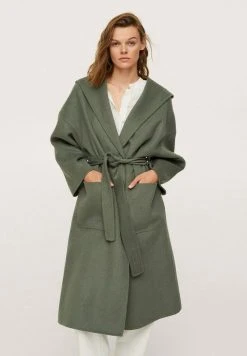 Mango Klassischer Mantel - Vert | Damen