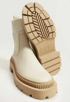 Mango Ankle Boot - Cremeweiß | Damen -Mango Populaire Boutique edc67dcf0f71489291430a391a9b42c5