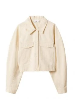 Mango GEORGE - Jeansjacke - Ecru | Damen -Mango Populaire Boutique ee0e554ef937436d93fc14327ea557b1