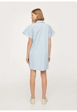 Mango Blusenkleid - Light Blue | Damen -Mango Populaire Boutique ee3d2a6336e54a10a413c562179c7bec