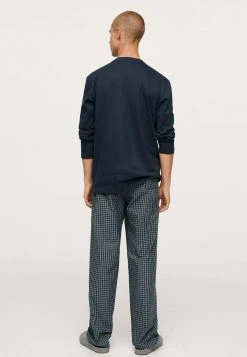 Mango MIMOSA - Nachtwäsche Set - Bleu Marine Foncé | Herren -Mango Populaire Boutique eea77cfe655d46318f4825ad0a07f887