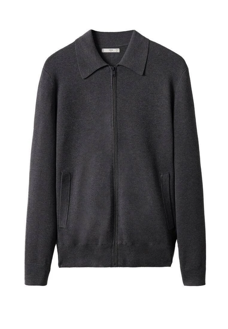 Mango GILES - Strickjacke - Gris Anthracite | Herren 8 Mango GILES - Strickjacke - Gris Anthracite | Herren – Bild 6