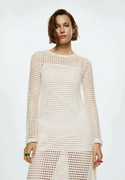 Mango Damen SANDRA - Maxikleid - Ecru -Mango Populaire Boutique eec06ba086794990956ac03c0f98ec0e