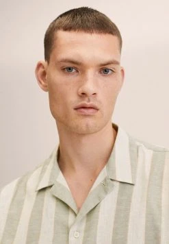 Mango FANNY - Hemd - Kaki | Herren -Mango Populaire Boutique eed0724fab0b497f9e4fde7deb881aa3