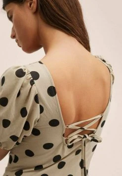 Mango Jumpsuit - Beige | Damen -Mango Populaire Boutique eed55869db994d0f934a04d08b06172d