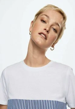 Mango RAYA - T-Shirt Print - Wit | Damen -Mango Populaire Boutique eeee645c42e248a6a0282074908e7ac3