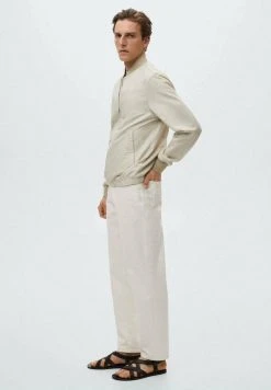 Mango MARIO - Bomberjacke - Beige | Herren -Mango Populaire Boutique ef0e1984e0224aa2886c8836d902e62a