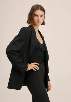 Mango ATENAS - Stoffhose - Zwart | Damen -Mango Populaire Boutique ef5896610466437ba4abc81bde8da10f