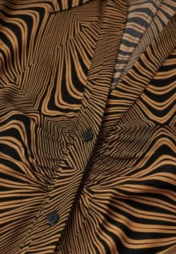 Mango LEONA - Blusenkleid - Ocre | Damen -Mango Populaire Boutique efa82bdbf5bc478f9685b9dd86b0410f