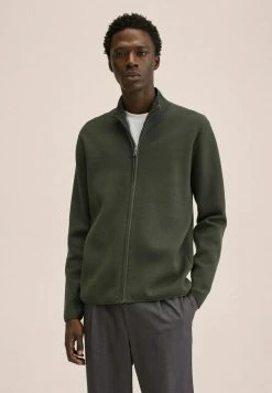 Mango LUXUSC - Strickjacke - Kaki | Herren