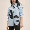 Mango LETTER - Hemdbluse - Blau | Damen -Mango Populaire Boutique f0ad3f741fb04ae6a9a21945305081eb