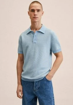 Mango TITAN-I - Poloshirt - Himmelblau | Herren