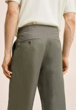 Mango AOVE - Stoffhose - Pastel Green | Herren -Mango Populaire Boutique f13e1f1d492441b9b08379725bdaeae5
