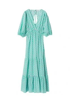 Mango BASIL - Freizeitkleid - Aquamarijn | Damen -Mango Populaire Boutique f14065db1ac2488c9e987f77982678ab