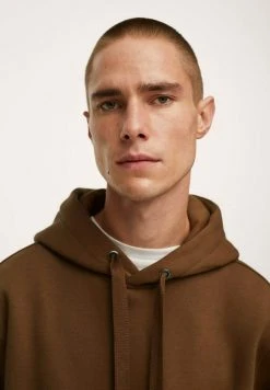 Mango BONO - Kapuzenpullover - Tabaksbruin | Herren -Mango Populaire Boutique f161553449db4759ac10d79f3286a10d