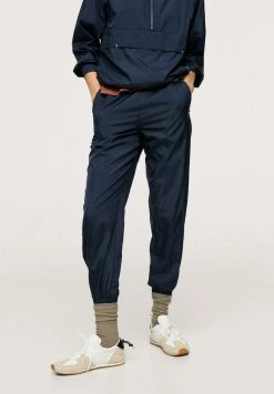 Mango MIT ZIPPER AM SAUM - Stoffhose - Nachtblau | Damen