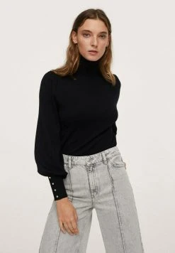 Mango QUEENIE - Strickpullover - Noir | Damen