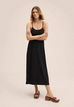 Mango CATI L - Jerseykleid - Zwart | Damen