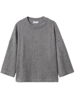 Mango VEGA - Strickpullover - Medium Heather Grey | Damen -Mango Populaire Boutique f26208116cea4578b03c43eecff6c02f