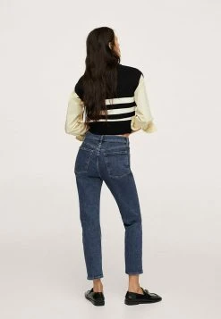 Mango Stoffhose - Dark Blue | Damen -Mango Populaire Boutique f2ab64eaa10f42ee9a592b0b36f18d12