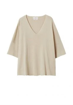 Mango GUIROIN - Strickpullover - Sand | Damen -Mango Populaire Boutique f426c6300f2349b3b35c839b67538bf1