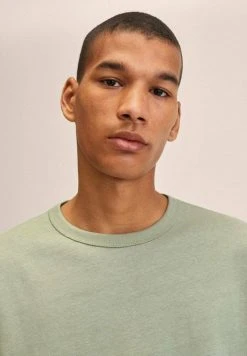 Mango ANOUK-I - T-Shirt Basic - Vert Pastel | Herren -Mango Populaire Boutique f42bd4f2ef5543f08aa5f132e7ad149c
