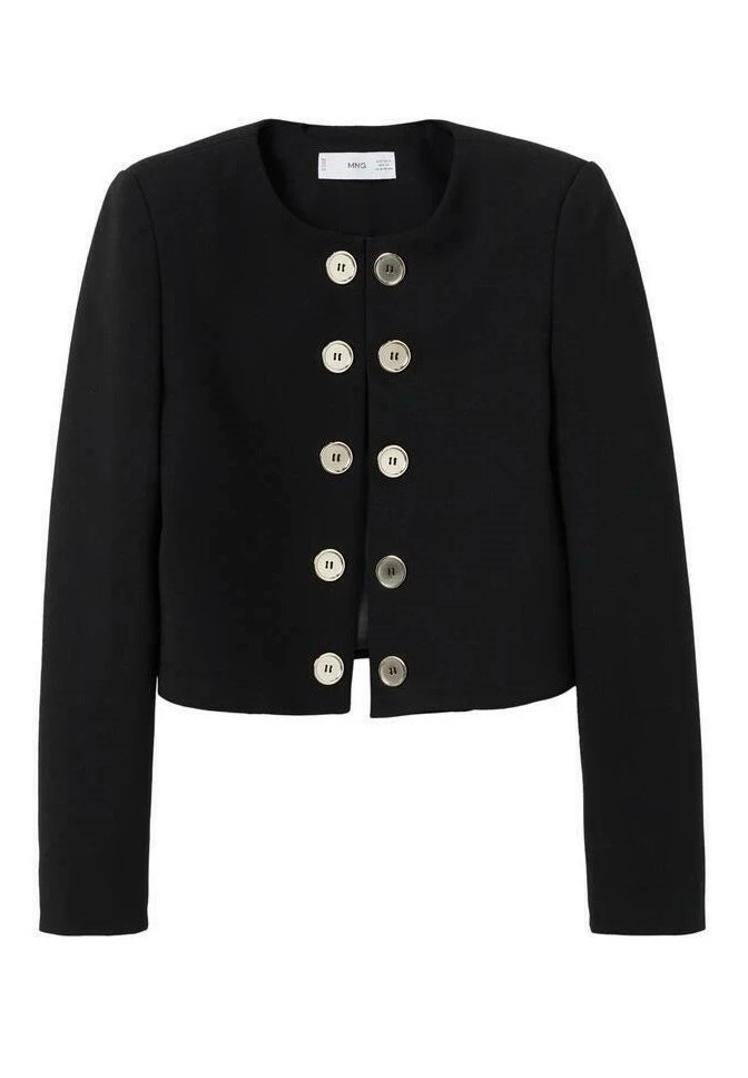 Mango GOLDIE - Blazer - Schwarz | Damen 7 Mango GOLDIE - Blazer - Schwarz | Damen – Bild 5