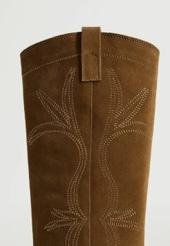 Mango Cowboy-/Bikerboot - Brown | Damen -Mango Populaire Boutique f4764c98b75e4c1187b24b8a52061473