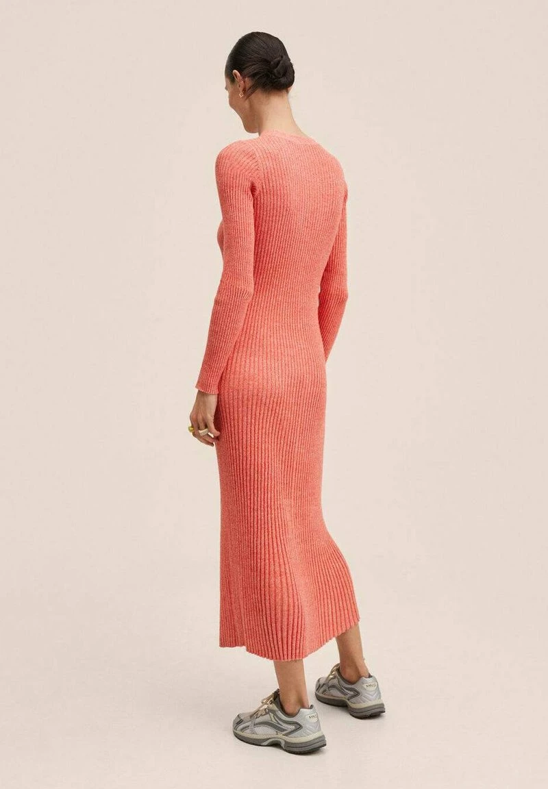 Mango CAIRO - Etuikleid - Korall Röd | Damen 4 Mango CAIRO - Etuikleid - Korall Röd | Damen – Bild 2