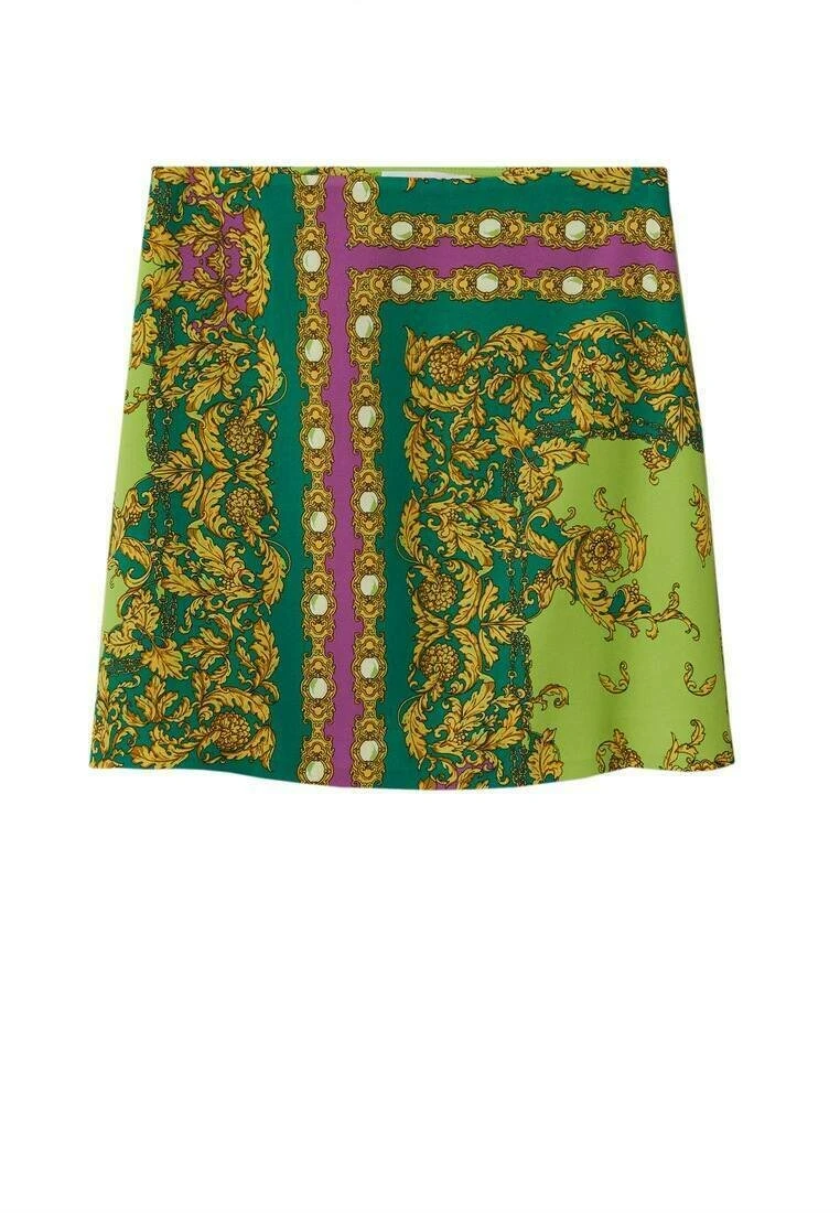 Mango Damen GIAN - A-Linien-Rock - Groen 8 Mango Damen GIAN - A-Linien-Rock - Groen – Bild 6