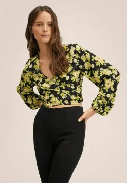 Mango BEA - Langarmshirt - Zwart | Damen