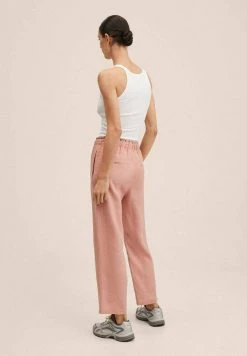 Mango Stoffhose - Pink | Damen -Mango Populaire Boutique f5aa632b76fd4501bfd627eb96df4b74