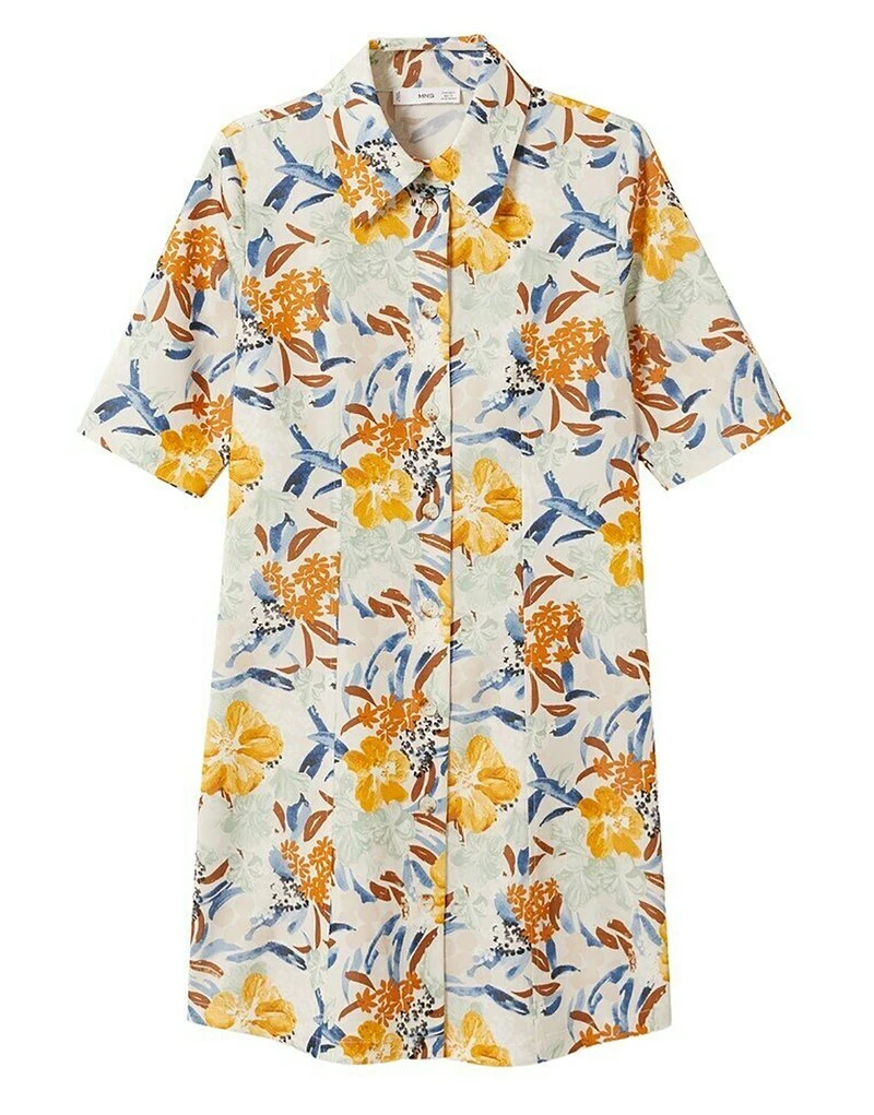 Mango HONEY H - Blusenkleid - Blanc Cassé | Damen 8 Mango HONEY H - Blusenkleid - Blanc Cassé | Damen – Bild 6