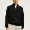 Mango TENC - Sweatjacke - Schwarz | Herren -Mango Populaire Boutique f60461895e6646bc9354b932f7cb793c