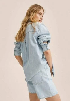 Mango Damen ZAIDA - Jeans Shorts - Bleach Blue 10 Mango Damen ZAIDA - Jeans Shorts - Bleach Blue -Mango Populaire Boutique f6427fccbd7b4bac818c53078562f31b