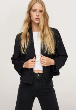 Mango Jeans Straight Leg - Black Denim | Damen -Mango Populaire Boutique f7115ef076bc4ddd9c06db02f153d8ff