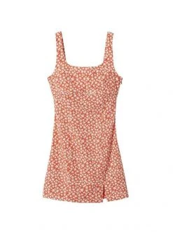 Mango Damen ANUSKA - Etuikleid - Oranje -Mango Populaire Boutique f7580f37ad8c4b7d9d68e329bfc7b601