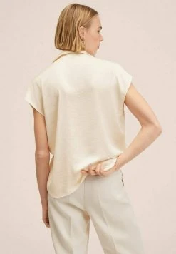 Mango SASSA - Hemdbluse - Off White | Damen -Mango Populaire Boutique f795b9dce1744dba978d79f91fd427d8