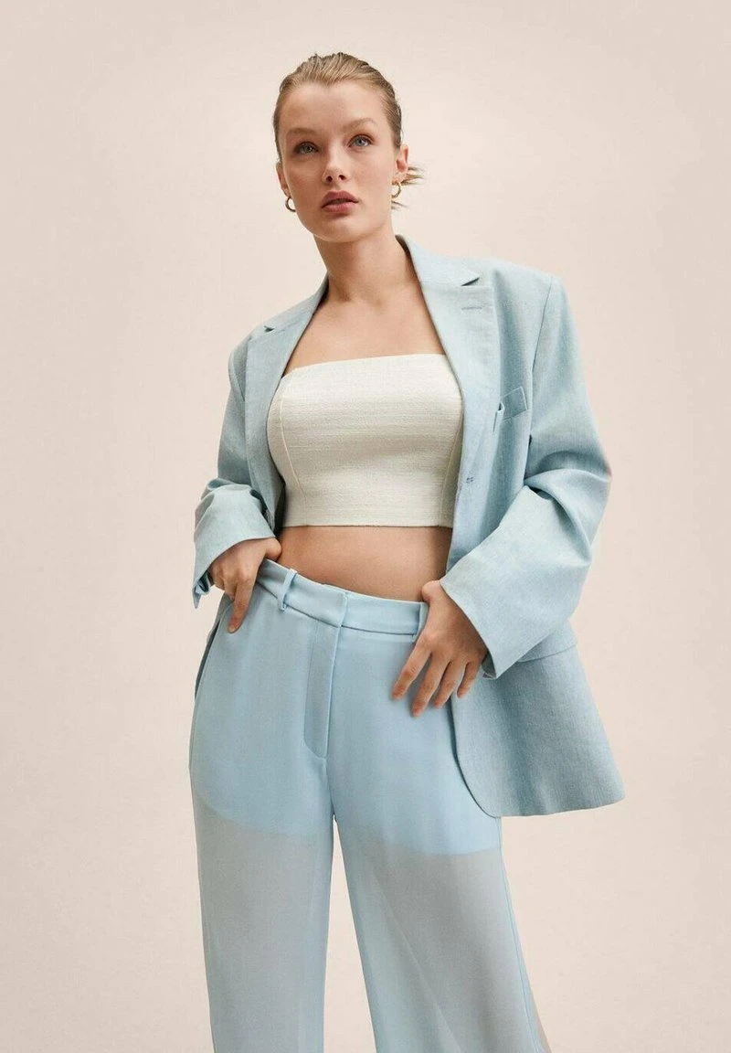 Mango DARCY - Stoffhose - Bleu Ciel | Damen 6 Mango DARCY - Stoffhose - Bleu Ciel | Damen – Bild 4