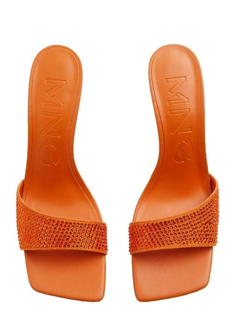 Mango BRILLY - Pantolette Hoch - Orange | Damen 5 Mango BRILLY - Pantolette Hoch - Orange | Damen – Bild 3