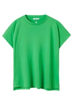 Mango Damen T-Shirt Basic - Green