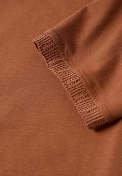 Mango MANDI - T-Shirt Basic - Oranjebruin | Damen -Mango Populaire Boutique f873180a80034daca525ef6abc7493fc