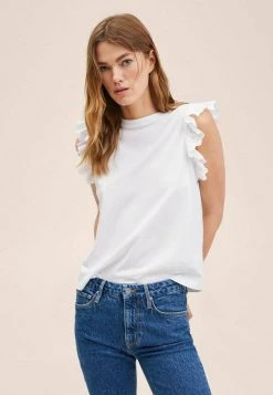 Mango Damen SUIZA - Top - Weiß