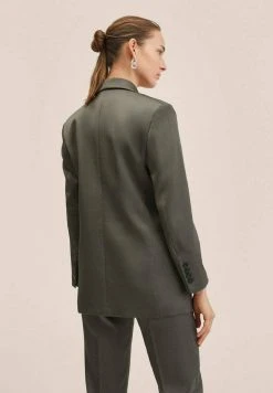 Mango PINA-A - Blazer - Grün | Damen -Mango Populaire Boutique f87dc989d27f4c57b215a194a324b0a0