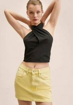 Mango A-Linien-Rock - Jaune | Damen