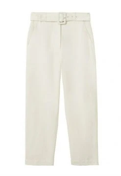 Mango MOGAMBO-H - Stoffhose - Kremowy écru | Damen -Mango Populaire Boutique f923e0b02230440ba9bc9d2922916ed9