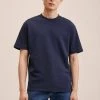 Mango KIMI - T-Shirt Basic - Bleu Marine Foncé | Herren -Mango Populaire Boutique f93442e2cfdc44c595e0db36292f0104