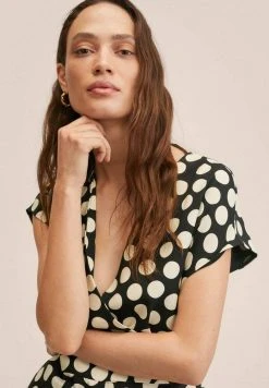 Mango GIRALDA - Jumpsuit - Black | Damen -Mango Populaire Boutique f947e248902d4df8bfd9406fcb30d32c