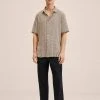 Mango CARMINHA - Hemd - Open Beige | Herren -Mango Populaire Boutique f9e7240ff17741cba453bf1c7b567f30